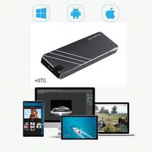 Disco Portátil Duro Externo Alta Velocidad Ssd 4tb Negro - Negro - Ver 3