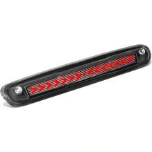 ASDDNA MOTORING 3BL-GMC07-3D-LED-BK- - Luz de freno 3D LED de tercera cola [compatible con 07-13 Sierra/ 1500 2500 3500] - Negro/humo+Línea a rayas - Ver 1