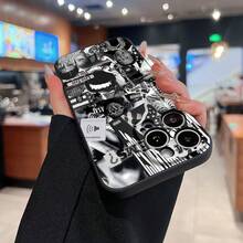 A$AP Rocky, Mismos problemas. Esta elegante funda es compatible con los modelos  16, 15, 14 Pro Max, 13, 12, 11, XR y XS Plus. Fabricada en silicona TPU, ofrece protección contra golpes y caídas, además de una sensación superior. Es un regalo ideal para familiares, amigos y seres queridos, y una opción perfecta para Navidad.fundas para celular,accesorios para celular,fundas para  13,funda  13,funda  16,fundas ,funda  15,funda para ,fundas para  16,fundas  11,fundas  15,funda  17,protector para ,funda  14,fundas  12,fundas  14,funda  17 pro max,fundas  13,fundas> - Negro - Ver 2