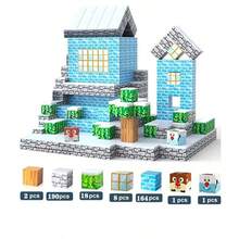 384-680pcs Magnetic Building Blocks, STEM Sensory Toys, Game-Based Magnetic Tiles, Magnetic Cubes, Pixel Cube Creative DIY Toys, Stacking Cubes, STEM Kits, Sensory Training - Multicolor - View 7