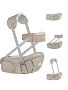 Baby Carrier & Accessories - Khaki - View 2