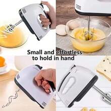 1PSC Home White Handheld Egg Beater, Electric Mini Mixer, Baking Cream Whipper, Kitchen Cake Batter Mixer, Electric Multi-Speed Mixer, Suitable For Dormitory Use.Home-Use Dual-Head Rechargeable Egg Beater With Four Replaceable Heads, Easy To Operate.Valentine's Day Home Small Appliance Set - A Romantic Gift - Xem 4
