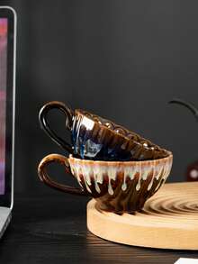1 chiếc cốc cà phê latte bằng gốm sứ bán chạy nhất 180ml, cốc espresso cá nhân sáng tạo, lý tưởng cho các dịp lễ, lễ tốt nghiệp, họp mặt gia đình, bàn ăn tối lãng mạn, đồ dùng pha trà sản xuất tại Trung Quốc. - Nhiều màu - Xem 9