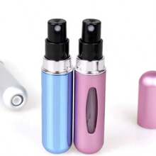 1 Portable Mini Spray Bottle, Fashionable Appearance, With Leak Proof Design, Can Be Put Into The Carry On Bag, Suitable For Use Anytime, Anywhere Perfume | Minimal Design - 彩色 - 查看 5