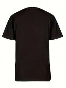 Women's Pink Homies 90s Nostalgia TV Show-Shirt - Oversized Soft Short Sleeve Tee With Iconic Homies Characters (Don'Be A Menace To South Central) &, Casual Loose Fit Round Neck Summer Top - Black - View 3