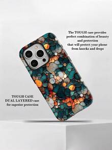 Patrón abstracto de mosaico de vidrio en verde azulado, naranja y dorado. Esta elegante funda es compatible con los modelos  16, 15, 14 Pro Max, 13, 12, 11, XR y XS Plus. Fabricada en silicona TPU, ofrece protección contra golpes y caídas, además de una sensación superior. Es un regalo ideal para familiares, amigos y seres queridos, y una elección perfecta para Navidad. cubiertas, funda de teléfono, fundas de teléfono, funda de , funda de  17 pro, funda de  16, navidad, funda de  17 pro max, funda de  17, fundas de , funda de  15,  17 pro max, fundas para , funda de  16 plus, regalos de navidad, funda de  13, funda de teléfono de navidad, funda de  16 pro, funda de teléfono  15, funda de teléfono  13, funda de  65, rosa, funda de teléfono rosa - Blanco - Ver 5