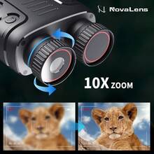 2.5K Binocular Night-Visions Device 10X Binocular Day Night Use Photo Video Taking Digital Zoom For Hunting Boating, Battery Powered (Included 2000mAh);Thansgiving Christmas Gift - R18 Green - View 7