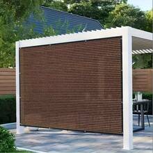 Plant Shade Nets Designed For Greenhouse Ventilation And Shading, Made Of High-Density Polyethylene For Durability. They Can Also Be Used As Sunshade Nets On The Top Of Outdoor Pavilions Or For Arranging Sunshade Nets In Courtyard Activities. - Coffee Brown - View 10