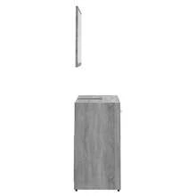 Ensemble de meubles de salle de bain vidaXL Gris Sonoma Matériau à base de bois - Gris - Voir 7