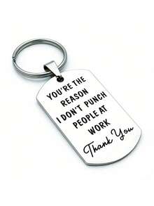 1件装告别礼物，适合送给离职同事、退休同事、生日、圣诞节、情人节礼物 - 銀色 - 查看 6