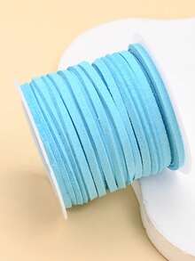 1 Roll 196.85 Inch Colorful Faux Suede Braided Cord, Suitable For Handmade Boho Bracelet Jewelry Making - 1 Roll - View 11