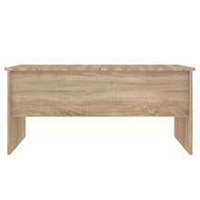 Tavolino da caffè vidaXL Sonoma in rovere, 102x50,5x46,5 cm, materiale a base di legno - Castano - Visualizzare 7