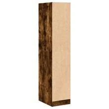 Mobiletto da farmacia vidaXL in rovere affumicato, 30x41x144,5 cm, materiale a base di legno. - Castano - Visualizzare 7