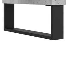 Table basse vidaXL Gris béton 80x80x36,5 cm Matériau à base de bois - Gris - Voir 8