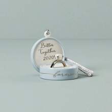 QY- Lenox 2020 Together Forever - Caja Decorativa para Anillos 02 kg Multicolor -2195 - Multicolor - Ver 2