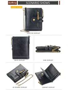YUQING Small Wallets - Coffee - View 9