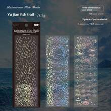 1 Set Of PET 3D Stickers, Elements Series, Versatile INS Style Patterns, Suitable For Scrapbooking, DIY Cards, Etc. - Multicolor - View 15