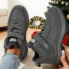 Women's Winter Non-Slip Wear-Resistant Comfortable Snow Sports Shoes - 棕色 - 查看 4