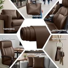 VINILMAX Fabric - Chocolate Brown - View 11