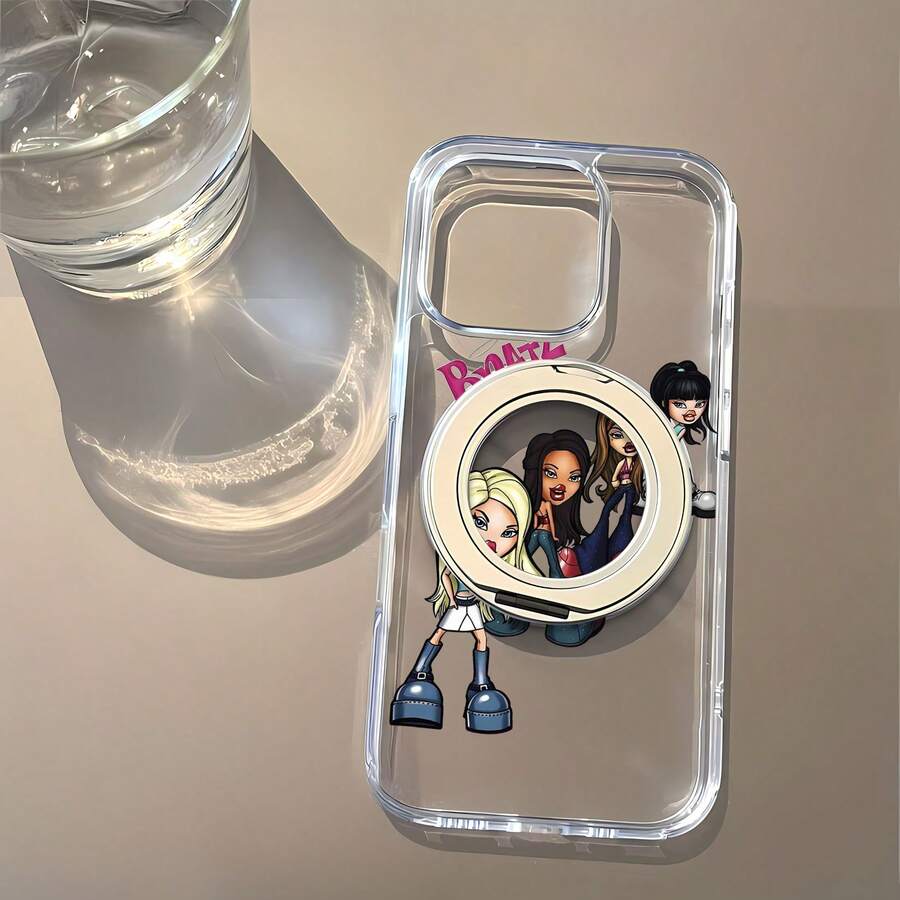 Funda Fashionistas compatible con teléfonos , 17, 16 Pro Max, 15 Pro Max, 13 y 12. Fabricada en TPU flexible, garantiza un estilo elegante y una protección fiable contra golpes y caídas. Este accesorio de moda es perfecto para amigos y hermanos a la moda, o como un regalo original para cumpleaños, fiestas o simplemente porque sí. Demuestra tu pasión por el icónico estilo mientras mantienes tu dispositivo y elegante. - transparente - Ver 1
