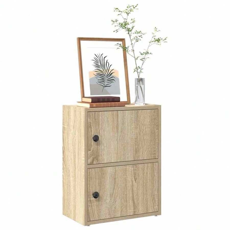 Estantería vidaXL Sonoma Oak 40x24x52 cm Material a base de madera - Marrón - Ver 1
