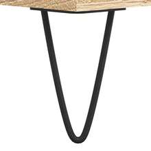 Armário para discos de vinil vidaXL Sonoma Oak, 84,5 x 38 x 89 cm, material à base de madeira. - Castanho - Ver 8