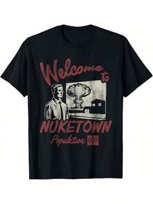 Ripple Junction X Call Of Du Ty Welcome To Nuketown Gaming T-Shirt - Black - View 1