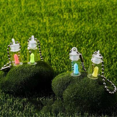 1 chiếc móc khóa hình ma trong chai in 3D phát sáng trong bóng tối, đồ chơi trang trí, quà tặng giảm căng thẳng sáng tạo cho bạn bè, sinh nhật, ngày lễ.