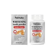El polvo dental limpiador y radiance Feimuko Boost limpia suavemente los dientes y elimina las manchas, dejando la boca con una sensación de frescura. - White peach - Ver 2