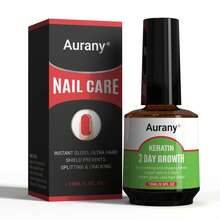 AURANY 15毫升/0.5盎司角蛋白3日增长精华液,圣诞节、情人节、万圣节送给丈夫或男友的礼物,指甲角质层护理油,强韧指甲,促进受损角质层生长,滋润干燥指甲,防止剥落和开裂,促进指甲生长,软化并舒缓周围皮肤,深层滋润并形成超级保护层。 - 綠色 - 查看 8