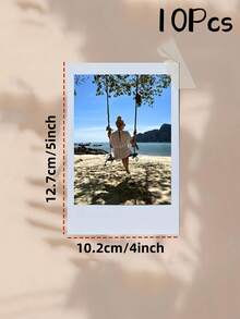 3/6/8/10pcs Customized Photos (3.4*2.1 Inches), Personalized Couple Photos, DIY Birthday & Anniversary Gift (Suitable For Both Men And Women), Valentine's Day Gift, Personalized Gift, Special Occasion Gift, Fashionable Souvenir, Elegant Stationery, High-Quality Printing, Mini Photo Printing, Commemorative Card, Suitable For Birthday, Anniversary | Ready-To-Frame Love Story Artwork. Gift For Her, Gift For Him, Couple Photos, Christmas Gift, Christmas Supplies - Multicolor - View 17