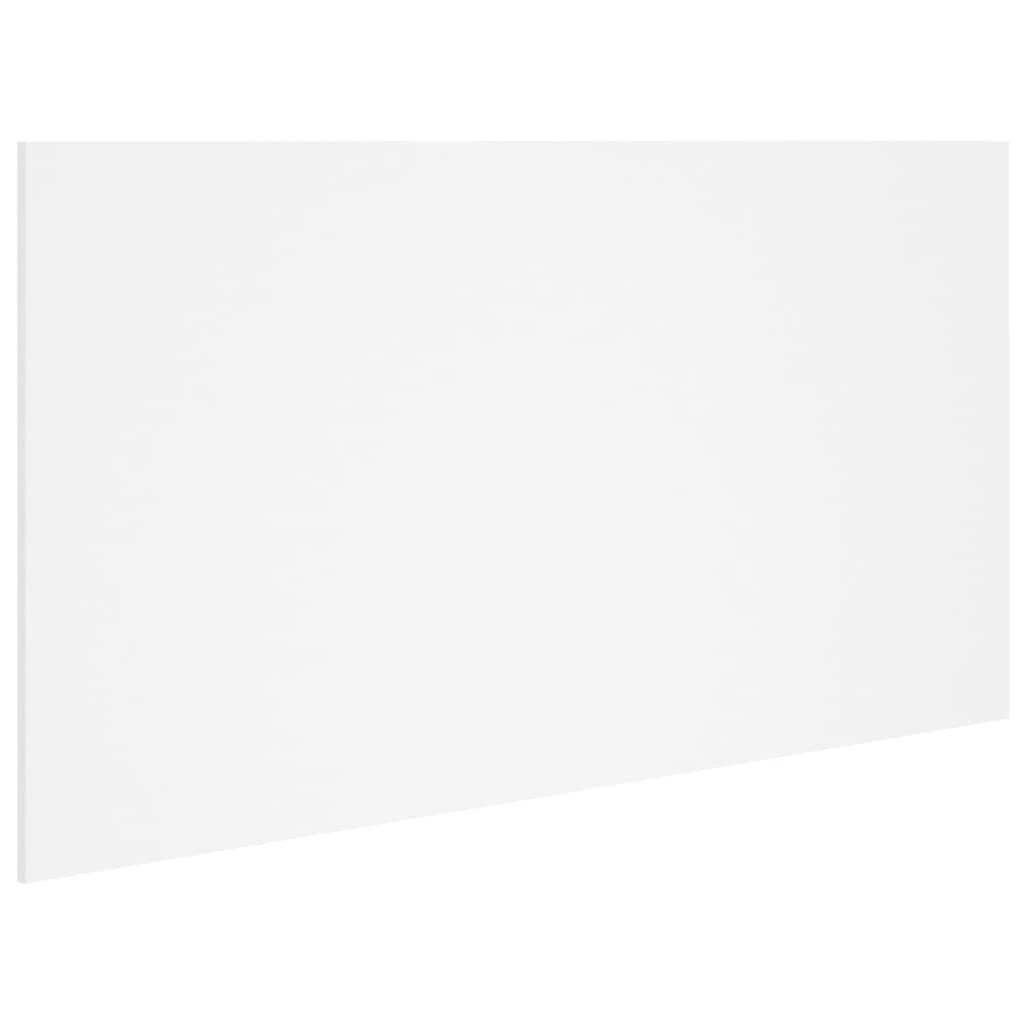Cabeceira vidaXL Branca 160x1,5x80 cm Material à base de madeira - Branco - Ver 1
