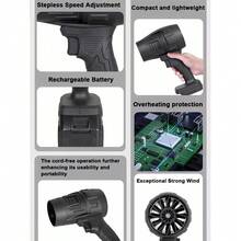 Leaf Blowers & Vacuums - Black - View 6