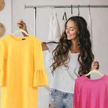 5pcs Premium Velvet Hangers, Non-Slip Flocked Sweater Hangers, Sturdy & Durable Clothing Hangers, Heavy Duty Coat & Suit Hangers, Durable Garment Hangers For Closet, Ideal Wardrobe Accessories - Multicolor - View 4