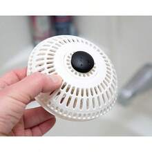 ml ShowerShroom - Receptor de Drenaje de Cabello para Ducha Tina y Lavabo de baño no impedirá el Flujo de Agua Receptor de Pelo de Tina para Drenaje sin Necesidad de instalación10101 - Blanco - Ver 3