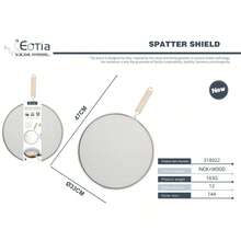 Multifunctional Kitchen Oil Splatter Preventer Cover With Fine Metal Mesh Filter And Wooden Handle | Universal Oil Fume Preventer For Frying Pans And Woks | High-Temperature Heat-Resistant Stainless Steel Mesh Cover | Anti-Splatter And Anti-Scalding Cooking Tool | Filters Steam And Oil Stains | Suitable For Frying, Stir-Frying And Other Cooking Methods | Household And Commercial Kitchen Supplies | Easy-Clean Hook Design Saves Space | Compatible With Various Cookware Sizes | Essential Kitchen Protective Tool - Multicolor - View 12