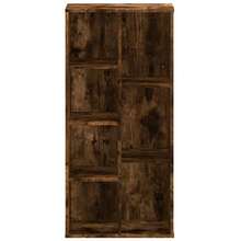Bibliothèque vidaXL Chêne fumé 50x25x105 cm Matériau à base de bois - Tabac - Voir 4