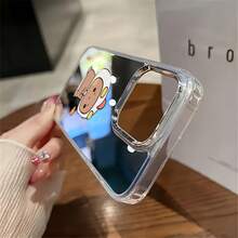 Funda para teléfono con diseño de disfraz de pollo enfadado, compatible con iPhone 16, 15, 14 Pro Max, 13, 12, 11, XR y XS Plus. Fabricada en silicona TPU, ofrece protección contra golpes y caídas, además de una excelente sensación al tacto. Es el regalo ideal para familiares, amigos y seres queridos. - Plateado - Ver 5
