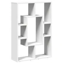 Libreria vidaXL bianca, 63 x 20 x 90 cm, in legno. - Bianco - Visualizzare 7