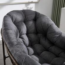 Outdoor Rattan Rocking Chair, Reclining Chair With Padded Cushion For Front Porch, Living Room, Patio, Garden.
White M4QV - Grey+ Steel + Cotton - View 7