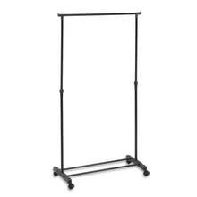 Ecommerc3 MOBLEKIT | Free-Standing And Expandable Clothes Racks In Metal And Wood, Clothing With Adjustable Options, With Wheels Or Shelves, Organizers For Bedroom, Entryway And Home - Perchero Carbon Steel 80x43x90-160 cm - View 9