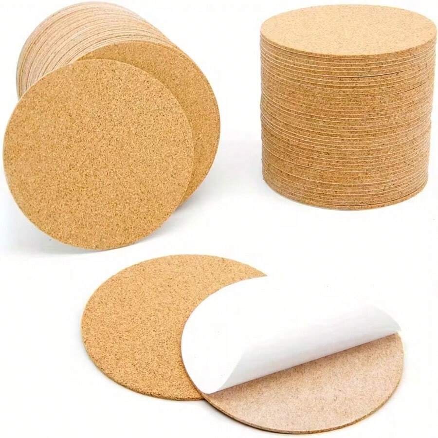 多包装自粘橡胶圈，可用于DIY杯垫、橡胶圈、橡胶地砖、橡胶垫，强力粘性橡胶片，日常使用。 - 彩色 - 查看 1