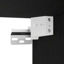 Armoire murale suspendue vidaXL Chêne noir 69,5 x 32,5 x 90 cm - Noir - Voir 8