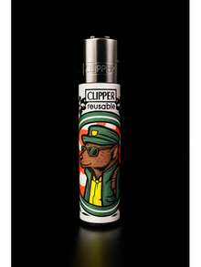Kit Of 4 Clipper Original Lighters - Exclusive Farm Collection, Refillable, Replaceable Pestle - Gasless - 大老鼠 - 查看 2