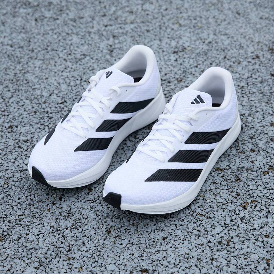 Adidas男鞋女鞋2026夏季新款運動鞋DURAMO RC2緩震穩定透濕排汗訓練備賽網面跑步鞋JS4428 - 白色 - 查看 1