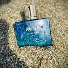 Rayhaan Pacific Aura Pour Homme Fragrance, Gradient Blue Bottle, Refreshing Scent, Men's Fragrance - Fresh - View 4