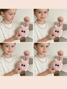 Kids Backpack Pendant, Children Backpack Charm, Kids Keychain, Bag Accessories, Keyring, Cute Little Coal Ball Pendant, Bag Charm, Keychain, School Keychain, DIY, Kids Gift, Cute Backpack Keychain, Adult Keychain, Universal Keychain - Multicolor - View 5