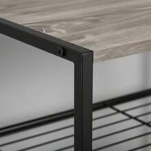 Ecommerc3 MOBLEKIT | Scaffali in metallo e legno con diversi livelli, aperti o con ante, librerie e mobili contenitori in stile industriale per cucina, soggiorno o camera da letto - Spedizione GRATUITA ✅ Consegna in 24/48 ore in Spagna (Penisola) - 3 livelli 60*30*43 cm - Visualizzare 6