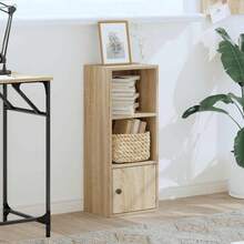 Estantería vidaXL Sonoma Oak 31x24x77 cm Material a base de madera - Marrón - Ver 2