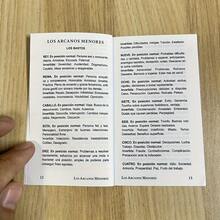 经典塔罗牌入门占卜套装，烫金英文版，尺寸4.72x2.76英寸，附赠英文和西班牙文说明书，防水防皱，是初学者的理想之选——时尚轻巧的牌组和全面的指南——带来正宗的塔罗牌占卜体验 - 彩色 - 查看 5